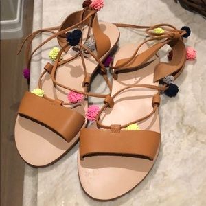 Loeffler Randall Pom Pom sandles